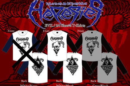 HERESIES EVIL 2017 April~May についての重要なお知らせ。