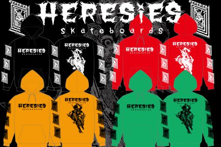 HERESIES 2019 F/W RISE ABOVE Artwork by MxExG PULLOVER RESERVATION