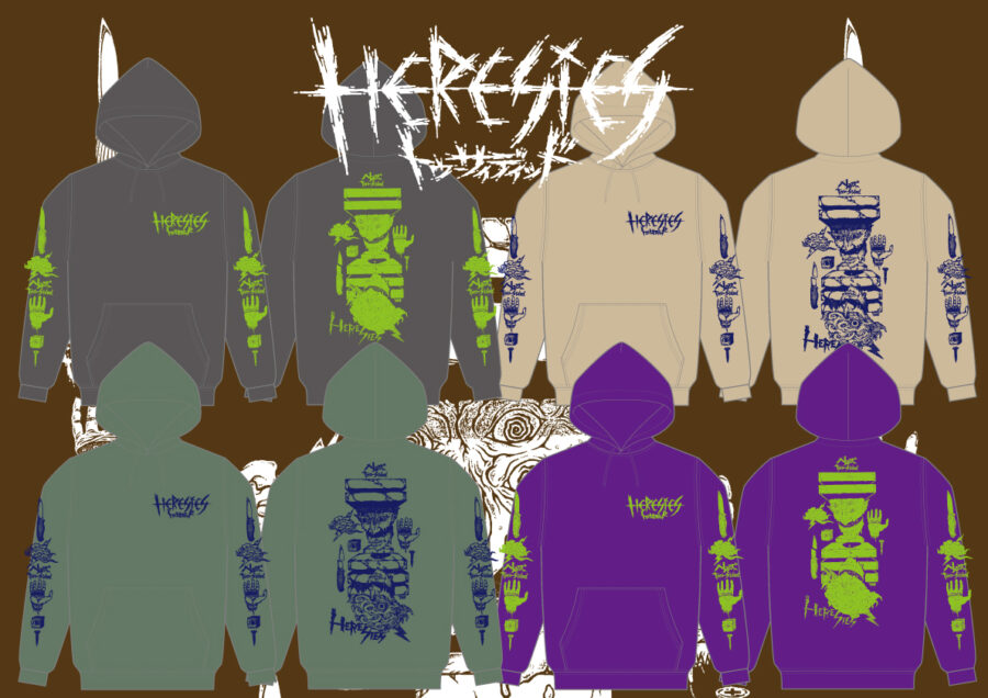 HERESIES 2022 F/W TWO-SIDED Artwork by MxExG RESERVATION