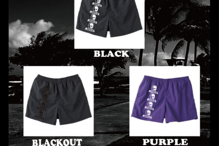 SKULL SKATES 4LOGO NYLON SHORTS RESERVATION